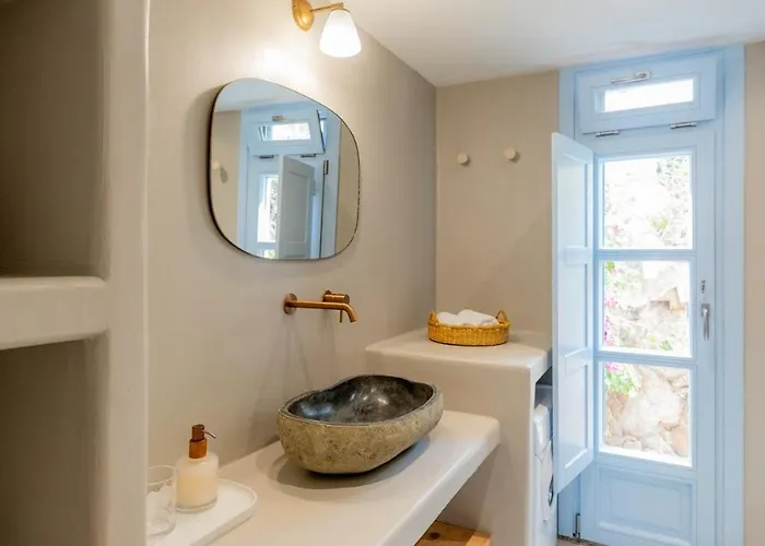 Historic Stone House With Garden - Mykonos Village Vila Ano Mera