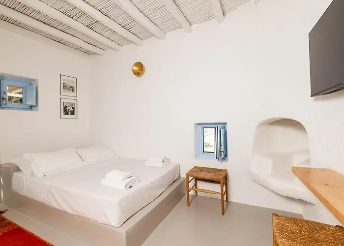 Vila Historic Stone House With Garden - Mykonos Village Ano Mera