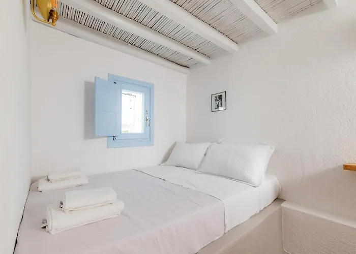 Villa Historic Stone House With Garden - Mykonos Village Ano Mera