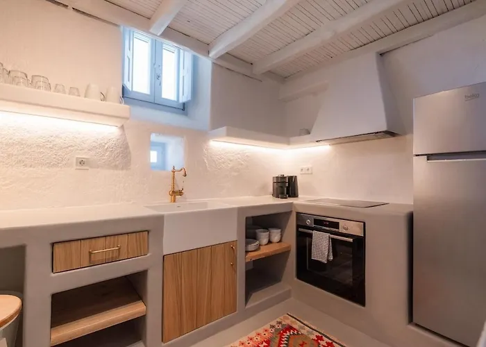 빌라 Historic Stone House With Garden - Mykonos Village *