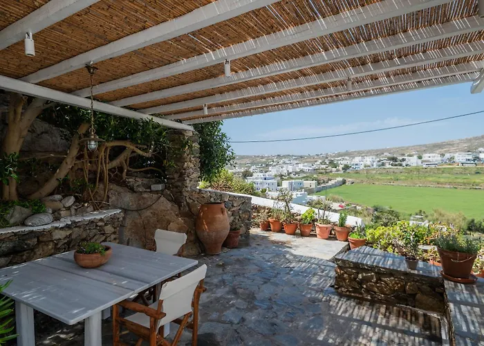 Historic Stone House With Garden - Mykonos Village 빌라 아노 메라